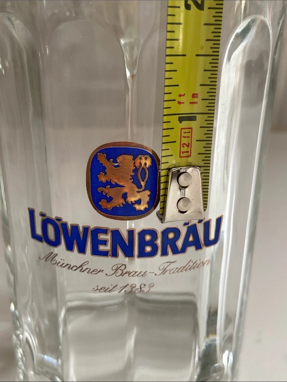 Vintage 1992 Löwenbräu Rastal 0.5L German Beer Mug
